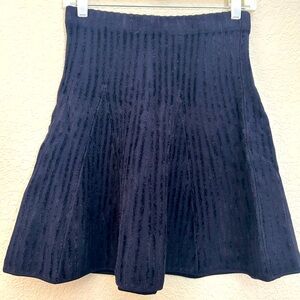 ann taylor rayon skirt -dark navy -size xsp